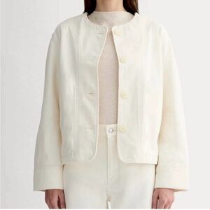 Everlane Women's Ivory Utility Jacket